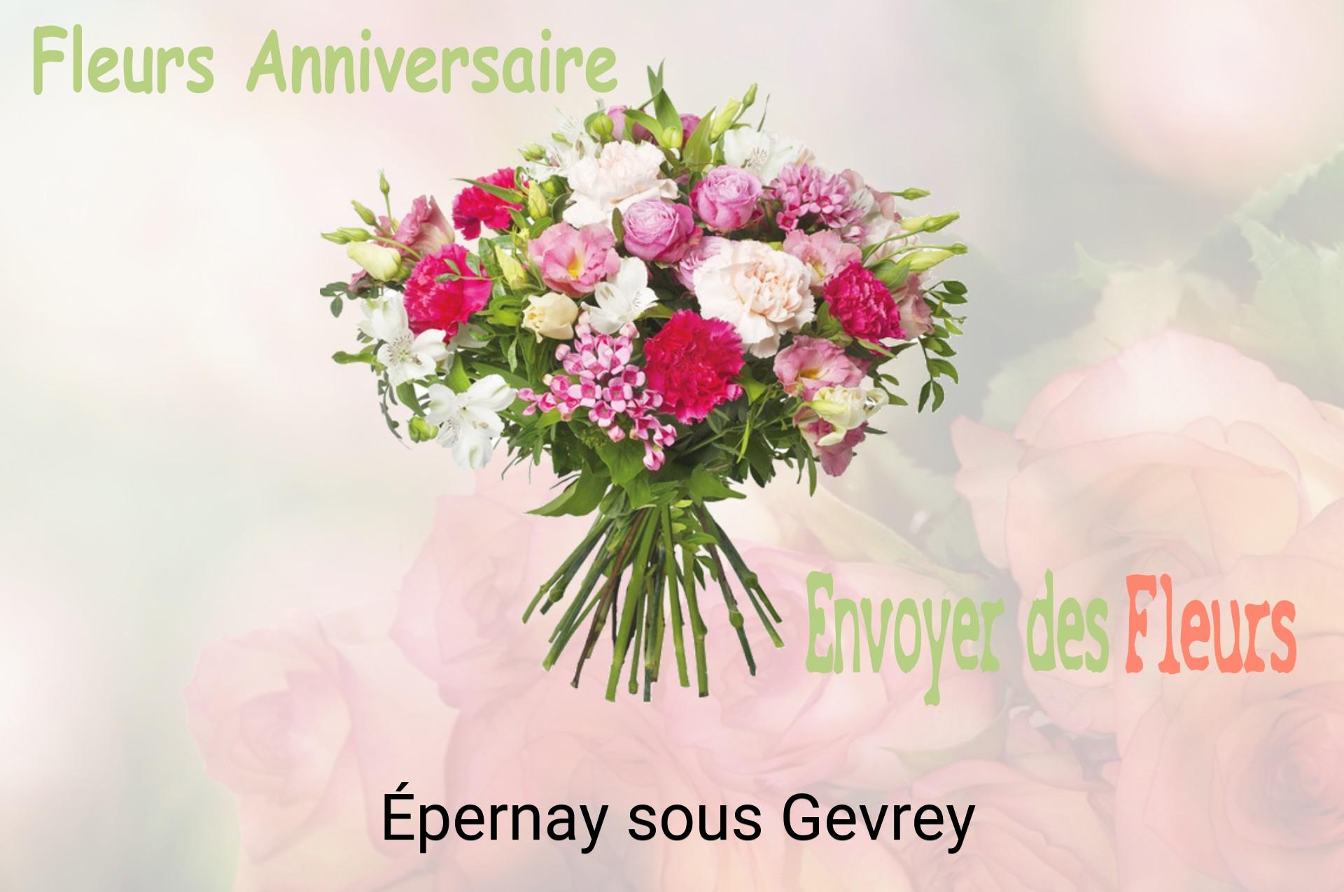 Bouquet de fleurs d’anniversaire livré à Épernay-sous-Gevrey